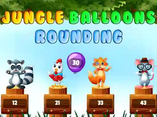 Joc Jungle balloons rounding en línia