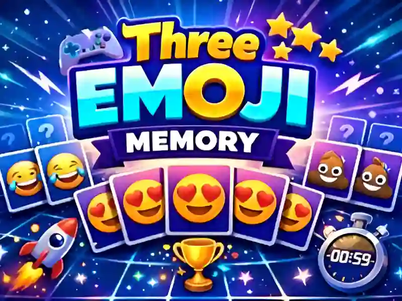 Joc Three Emoji Memory en línia