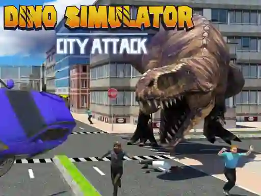 Joc Dino Simulator City Attack en línia