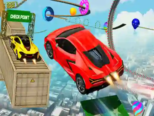Joc Crazy Car Stunt Descent GT en línia
