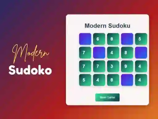 Joc Modern Sudoku en línia