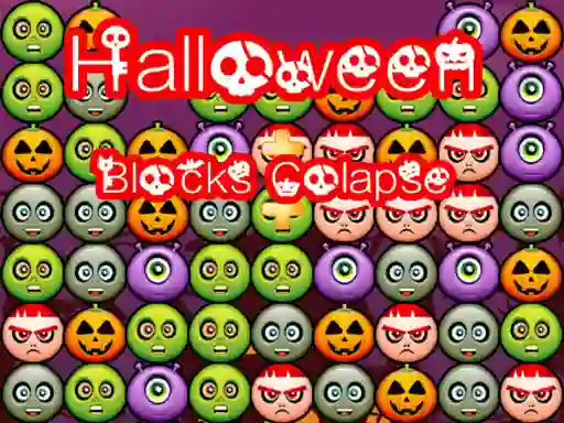 Joc Halloween Block Collapse en línia