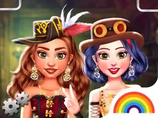 Joc Princess Girls Steampunk Rivalry en línia
