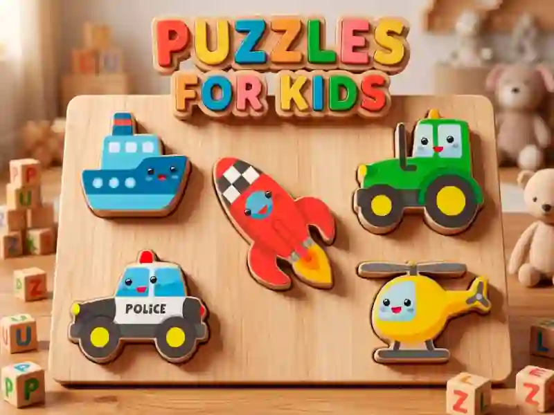 Joc Puzzles For Kids en línia