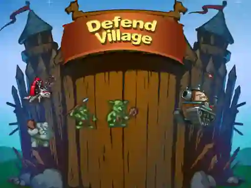 Joc Defend Village en línia