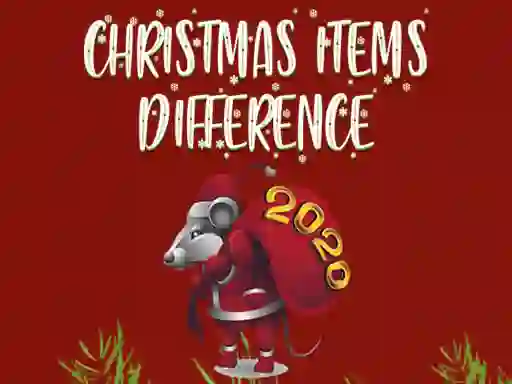 Joc Christmas Items Differences en línia
