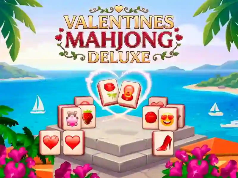 Joc Valentines Mahjong Deluxe en línia