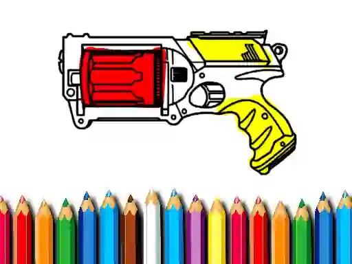 Joc Back To School: Nerf Coloring Book en línia