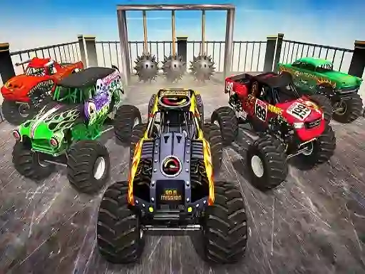 Joc Monster Truck Impossible Stunt Track en línia