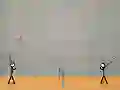 Joc Stick Figure Badminton en línia