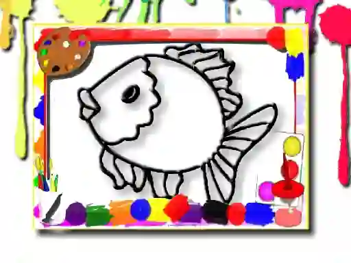 Joc Fish Coloring Book en línia