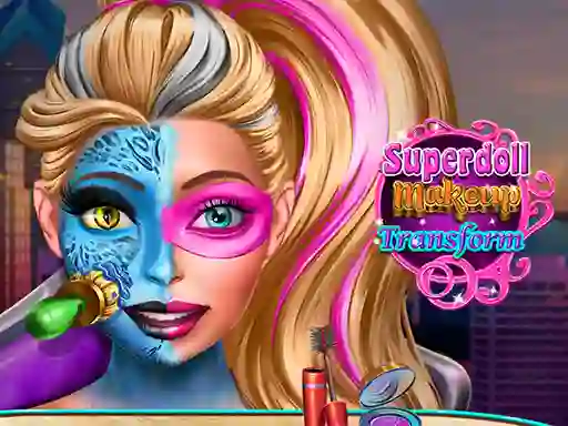 Joc Super Doll Makeup Transform en línia