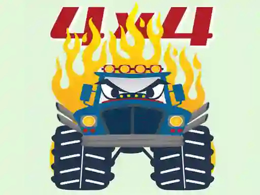 Joc Monster Trucks Coloring Pages en línia