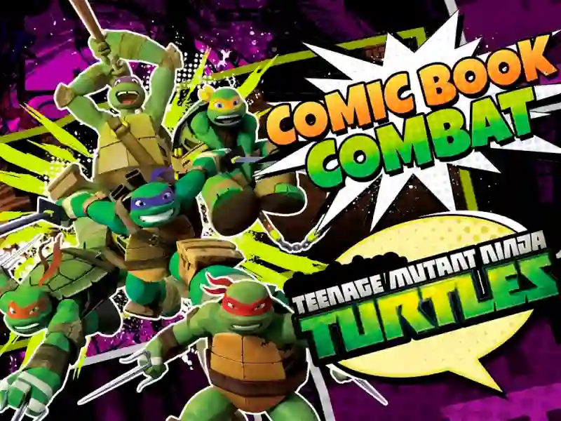 Joc Teenage Mutant Ninja Turtles Comic book Combat en línia