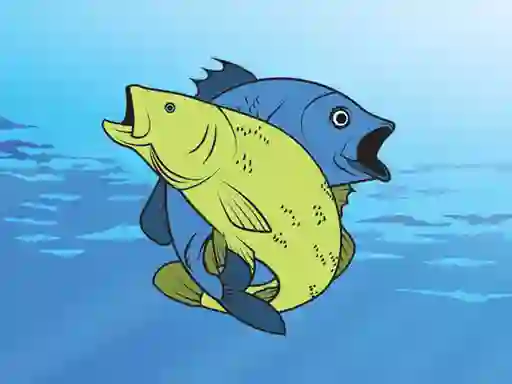 Joc Friendly Fish Coloring en línia
