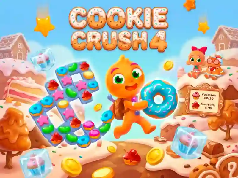 Joc Cookie Crush 4 en línia