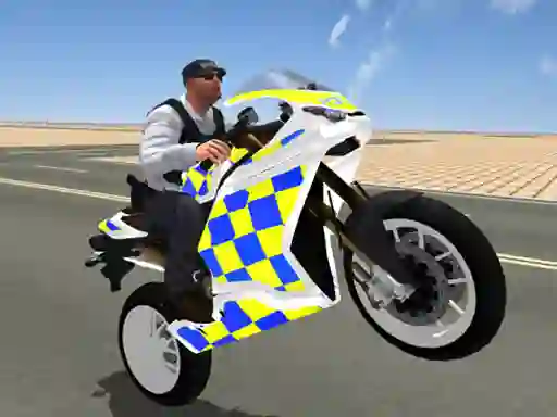 Joc Super Stunt Police Bike Simulator 3D en línia