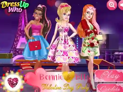 Joc Bonnie and BFFs Valentine Day Party en línia