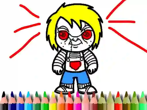 Joc Scary Boy Coloring Book en línia