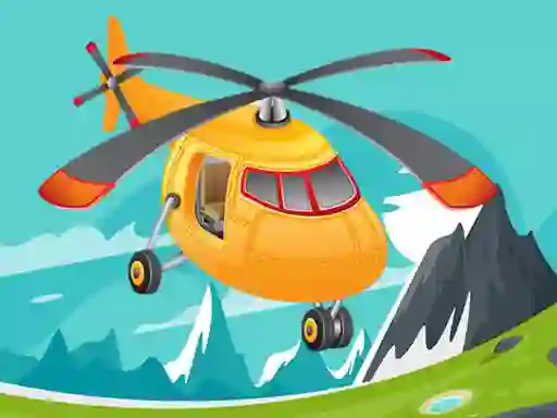 Joc Helicopter Jigsaw en línia