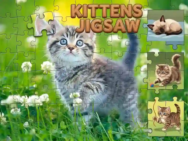 Joc Kittens Jigsaw en línia