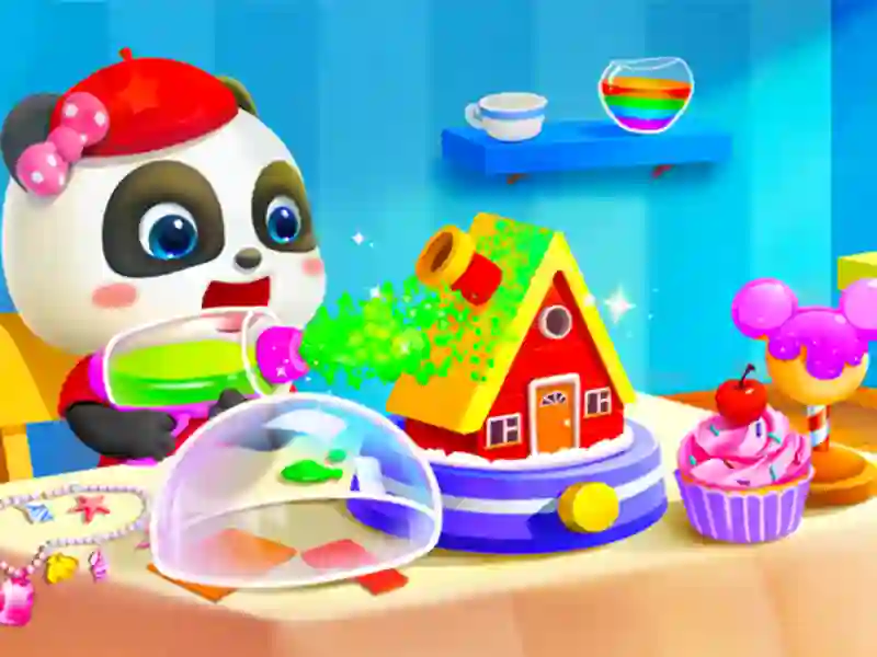 Joc Baby Panda Kids Crafts DIY en línia