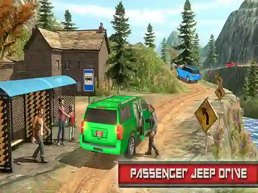 Joc Jeep Passeger Offroad Mountain Simulation Game en línia