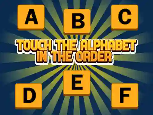 Joc Touch The Alphabet In The Oder en línia