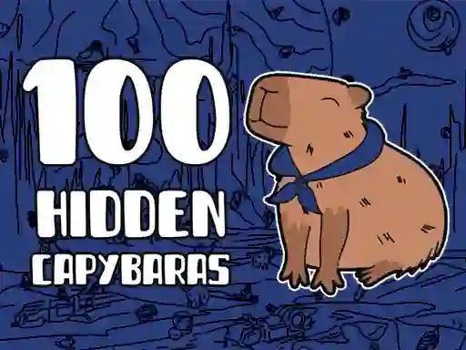 Joc 100 Hidden Capybaras en línia