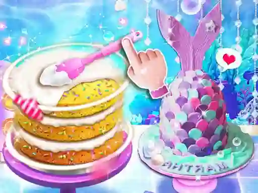 Joc Unicorn Chef Design Cake en línia