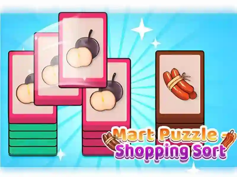 Joc Mart Puzzle Shopping Sort en línia