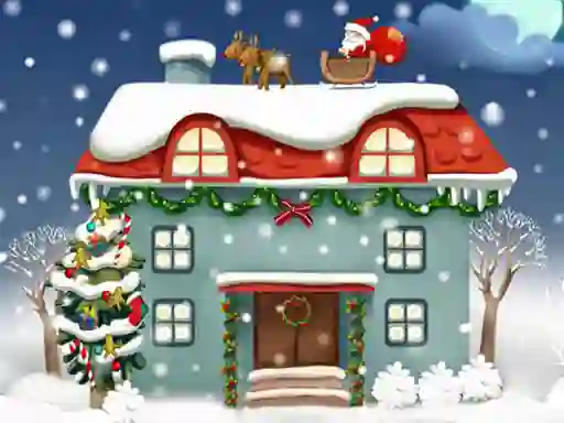 Joc Christmas Rooms Differences en línia