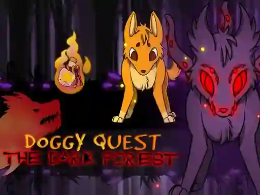 Joc Doggy Quest The Dark Forest en línia