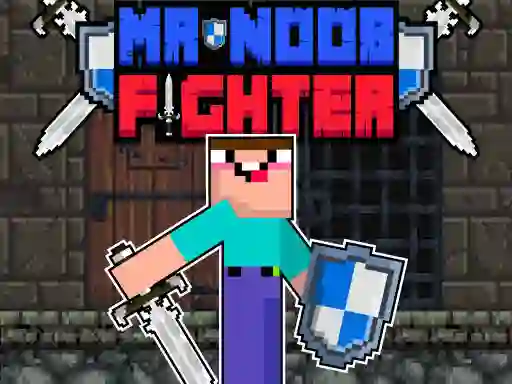 Joc Mr Noob Fighter en línia