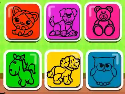 Joc Easy Kids Coloring Game en línia