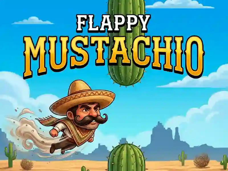 Joc Flappy Mustachio en línia