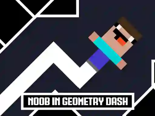 Joc Noob in Geometry Dash en línia