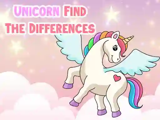 Joc Unicorn Find The Differences en línia