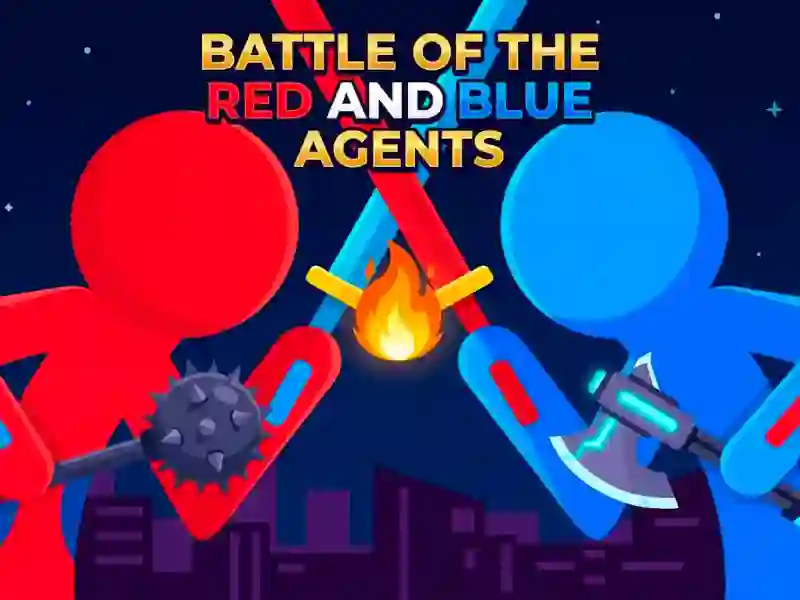 Joc Battle of the red and blue agents en línia