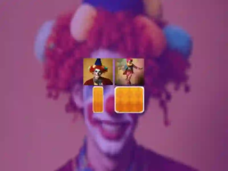 Joc Clown Memory Match en línia