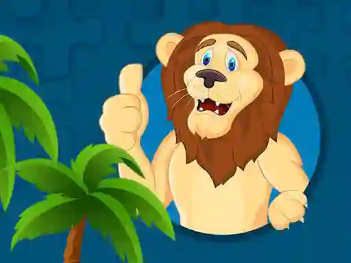 Joc Strong Lions Jigsaw en línia