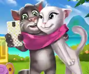 Joc Kittens Selfie Time en línia