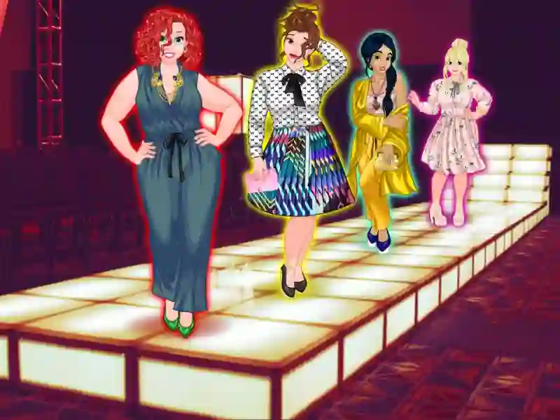Joc Princesses Runway Plus en línia