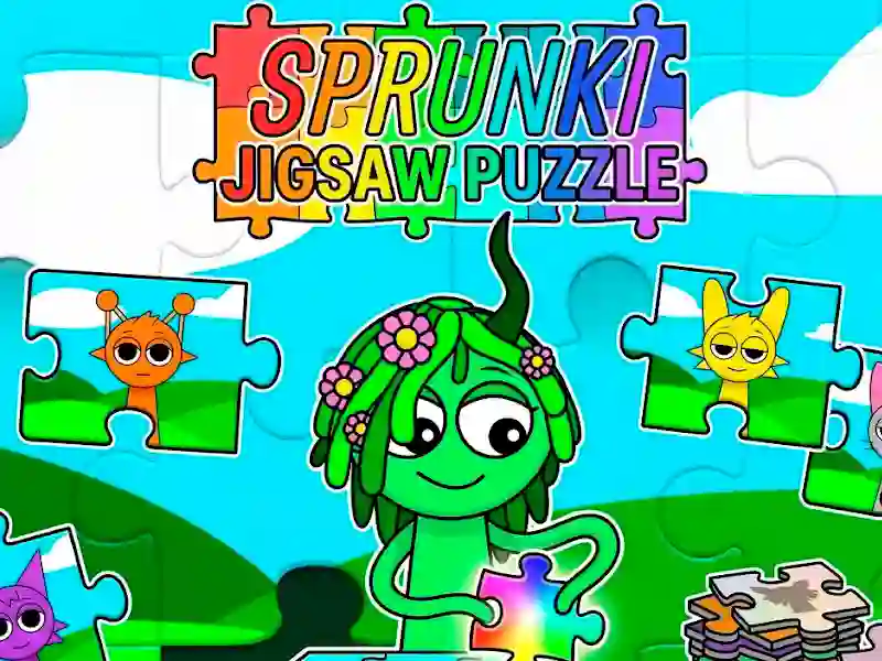 Joc Sprunki Jigsaw Puzzle en línia
