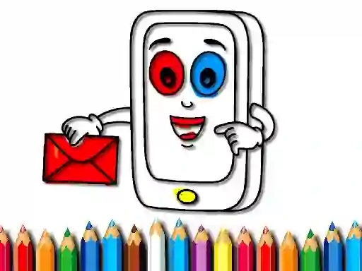 Joc Mobile Phone Coloring Book en línia