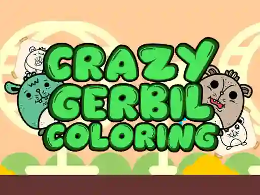 Joc Crazy Gerbil Coloring en línia