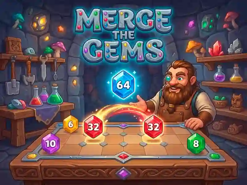 Joc Merge the Gems en línia