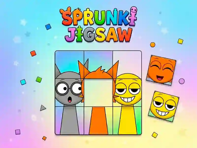 Joc Sprunki Jigsaw en línia