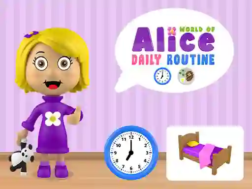 Joc World of Alice Daily Routine en línia