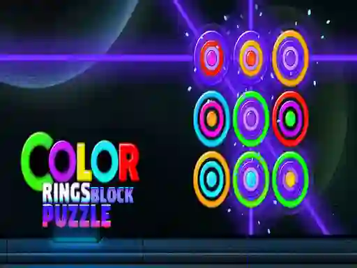 Joc Color Rings Block Puzzle en línia